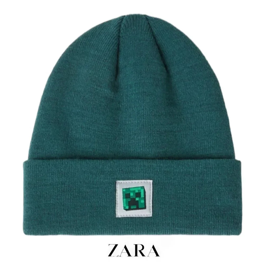 ZARA Kids | Green | MINECRAFT © MOJANG AB. TM HAT